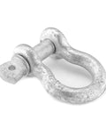 Shackles With Screw Pins Grade 43 3/8 Inch 10 Pack 4,000 Pound Safe Working Load Heavy Duty Link For Chains Hooks And Straps Bow Shaped Body For Easy Attachment And Frequent Use