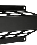 Close-up of black metal rack for welding rods, part of Pool Plug Removal Tool With Stainless Steel Wrench Handle set.