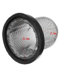Heavy Duty Oil Drain Screw Plug Compatible With GY6 Scooter Dirt Bike Pit Quad ATV Engine 50cc 80cc 110cc 125cc 150cc Motorcycles Quick Fix For Your Daily Ride And Maintenance Needs. 26mm mesh filter, 25.8mm length, black rim
