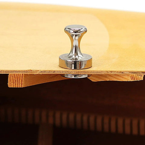 Acoustic Guitar Panel Repair Magnet With Handle For Cracked Panel Fixes securing guitar panel layers in place.
