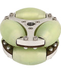 Heavy duty omni wheel 360 rotation for robots and carts