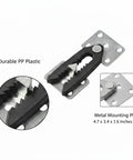 DIY Sofa Connector Clip For Modular Sectionals Plastic Furniture Buckle Replacement black durable plastic with metal plate