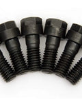 Heavy Duty Clutch Pressure Plate Bolts For Cars And Trucks Zero Point Nine By Three Eighths Sixteen Thread Shouldered Design Set Of Six Black Steel Bolts