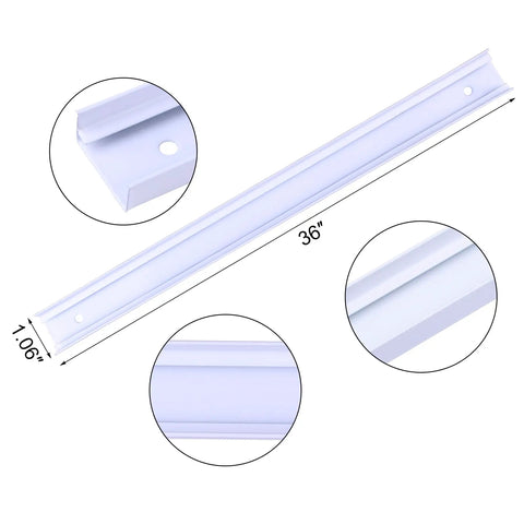 36 Inch Bifold Door Hardware Kit with One Piece Track includes tools for quick closet door repair and replacement heavy duty