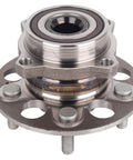 Rear Wheel Hub And Bearing Assembly For Honda CR-V 2017 2018 2019 2020 2021 2022 AWD 5 Lug With ABS showing metal flange and bolts
