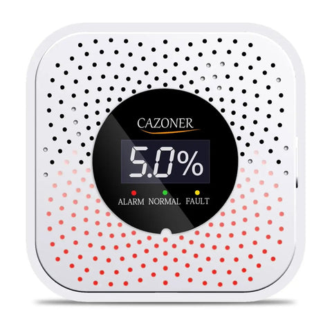 Natural Gas Detector With 10 Year Lifespan For RV And Home, Detects Methane And Propane, Explosive Gas Alarm, Digital LCD Display