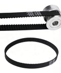 Check Out This Sweet 1 Pc 2 GT Timing Pulley Kit For Your 3D Printer Setup Featuring 20T And 40T Gears That Give A Cool 2 To 1 Speed Reduction With Smooth 6mm Belt Motion And Multi Bore Options Ranging From 3Mm Up To 12Mm To Fit Just Right Without. black 2GT timing belt and aluminum pulley for 3D printer drive