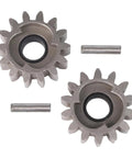 Heavy Duty Mower Parts Kit For Long Lasting Performance And Smooth Power Transmission Versatile Accessories In Brown Finish For Lawn Care Gear Beefed Up Durable Replacement Components Built To Last Through Seasons, metal gears with pins