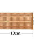 50x100mm Copper Stripboards 12 Pack For DIY Soldering And Prototyping Projects Single Sided Perfboard With 2 3 5 Joint Ribbon Boards