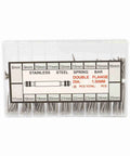 Watch Band Pin Kit 360 Pieces 8 To 25mm Spring Bar Set in clear box, labeled stainless steel, for strap adjustments.