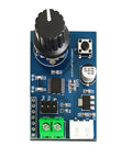 Straight Up Dual Channel SG90 Servo Control Motor Driver Board For Pluggable Robot Arm Projects And Smooth RC Steering Gear Debugging Setup Game Changer front view