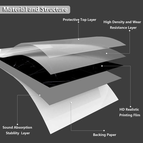 Dope Black Marble Peel And Stick Floor Tiles 12 Inch By 24 Inch Self Adhesive Vinyl Flooring Waterproof And Removable For Bathroom Kitchen Living Room Renters 24 Pack