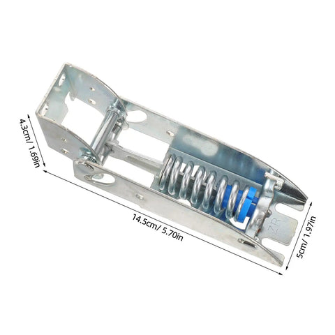 Beefy Sturdy Refrigerator Hinges With Thick Spring Loaded Design And Three Mounting Holes For Door Alignment In Freezers Ovens
