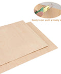 Two unfinished Baltic birch plywood sheets, 16x12 inches, 1/8 inch (3 mm) thick, light wood tone.