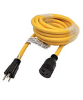 Heavy Duty NEMA 5-20 Extension Cord 5-20P to 5-20R with T Blade Female Also Fits 5-15R Adapters 125V 20A 16 Feet Long