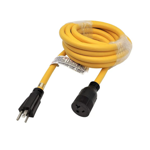 Heavy Duty NEMA 5-20 Extension Cord 5-20P to 5-20R with T Blade Female Also Fits 5-15R Adapters 125V 20A 16 Feet Long