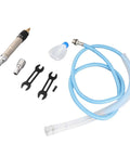 Heavy Duty Pencil Air Die Grinder Delivers Hella Fast 70000 RPM Spin with accessories like wrenches and hose for detailed work.