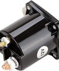 12V Golf Cart Solenoid For Club Car DS And Precedent Gas Carts 1984 Up, 4 Terminal Copper Contacts, OEM Replacement