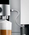 Hella Durable Stainless Steel Milk Tube For Jura Coffee Rigs S8 E8 Z6 X8 Pro Gen Two connecting coffee brewer and dairy box.