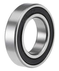 Beefy Deep Groove Ball Bearing 6007-2RS 35mm bore 62mm OD 14mm width double sealed chrome steel ABEC 3 P6 precision side view