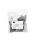Pack of 4 95 Degree Full Overlay Face Frame Cabinet Hinges with 40mm Arm Hydraulic Damper Soft Close for Thick Doors