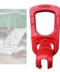 Red 10 Pcs Lifting Ring For Precast Concrete Lifting Clutch One Point Five To Two Point Five Ton Working Load Limit beside stairs