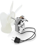 Universal Quiet Bathroom Vent Fan Motor Replacement S1200A000 For NuTone Broan 686 50CFM 3000RPM 120V with plug and 5 blade wheel