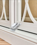 Door Sliders For Wardrobe And Cabinet With Damping Pulley System Smooth Glide For Wooden Doors Surface Mounted Hardware Fitting