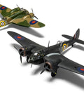 Blenheim Mk IF 1 72 Scale World War II Military Plastic Aircraft Model Kit With 156 Parts Dual Liveries Operational Training Unit RAF Church Fenton 1940 And City Of London Squadron Royal Auxiliary Air Force Manston 1940 Rad For Builders
