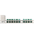 GBK1020 Heavy Duty Ground Bar Kit For BR And CH Series Load Centers with 10 Terminal Grounding Bar Grey in electrical panels