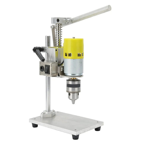 Hilitand Benchtop Drill Press With Brass Motor Featuring Variable Speed 4000 To 9000Rpm And Adjustable Chuck for precise drilling.