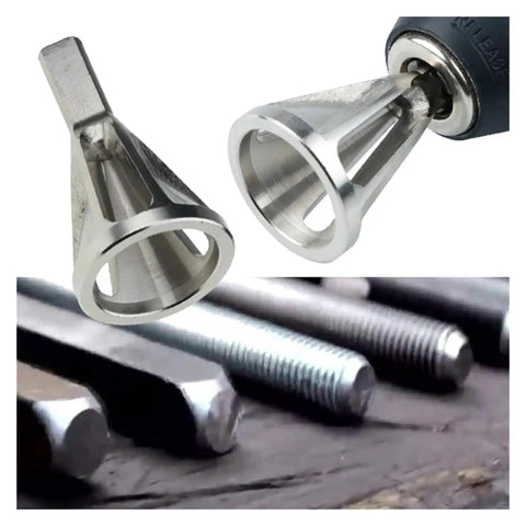 Hands Down Top Notch Chamfering Tool To Knock Out Stubborn Burrs And Smooth Rough Edges Real Fast With A Rock Solid Knurled Grip.