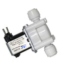 AC 110V Inlet Water Solenoid Valve One Quarter Inch Quick Connect Normally Closed High Pressure Electric Valve For RO Systems Water Dispenser Purifier Plug And Play Easy Install Replacement Part
