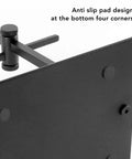 Close-up of Top Shelf Pour Over Coffee Stand And Heavy Duty Aluminum Dripper Holder with anti-slip pads on corners.