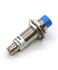 FRCM18-5DO M12 Connector Motion Inductive Proximity Sensor for Industrial Automation High Precision Detection Fast Response Rugged Build Easy Plug In Ideal for Conveyor Lines and Machinery, threaded metal sensor with blue cap