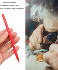 Movement Installation Rod For Watches And Dial Repair Cleaning Sticks ABS Plastic Double End Watchmaking Tool Portable