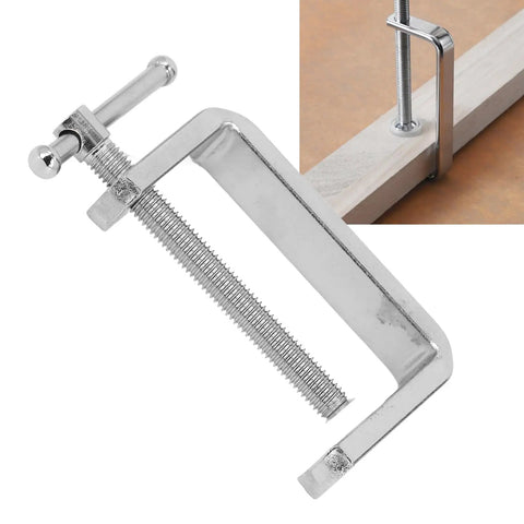 Beefy 2 Pack C Clamp Set Heavy Duty Wide Jaw 304 Stainless Steel For Woodworking Metalworking And DIY Repairs For clamping wood