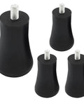 Kick Up The Look Of Your Couches And Tables With These Heavy Duty Rubber Furniture Leg Risers Standing Two Point Five Inches Tall For Rock Solid Stability Plus Anti Slip Pads Set Of 4 To Save Your Hardwood Floors