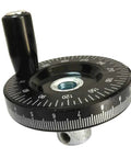 Durable Milling Bakelite Handwheel For Industrial Machine Tools Non Slip Grip Round Handle Replacement Part 10X63mm For Lathes Vise And Lathe black scale dial handwheel with handle