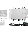 1200W Grid Tie Inverter MPPT Pure Sine Wave DC To AC For Solar And Wind Power, high efficiency with accessories shown