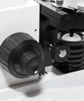 Close-up of focus knobs on Monocular Biological Microscope 40X To 1600X With Bright LED Illumination For High School Students