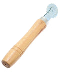 Spur Wire Embedder Tool For Beehives Beekeeping Gear featuring a wooden handle and stainless steel wheel for easy frame wiring.