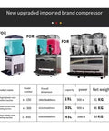 Beefed Up Heavy Duty Freezer Parts For Snow Melt Machine Ice Handle Snowman Melter And Slush Maker Accessories Fits X150 X450 Single Double Triple Cylinder Cold Drink Dispenser 1 Pack, black