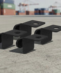 Heavy Duty Carbon Steel Container Twist Locks Anchors With Right Angle Bracket Lock System For Construction Sites, Rust Resistant