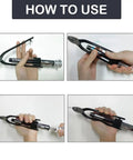 How to use 6 Inch Reversible Safety Wire Twister Pliers With 50ft Stainless Steel Twist Wire 032 Gauge shown step by step