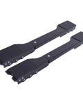 Heavy Duty Appliance Roller with extendable width and height adjustable design, sturdy metal, black, for smooth glide movement.
