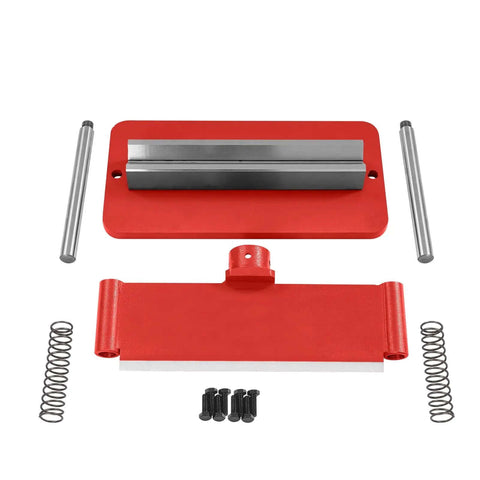 Heavy Duty Press Brake Attachment For 12 And 20 Ton Hydraulic Workshop Presses, 3 Sixteenth Inch Bending Thickness with springs