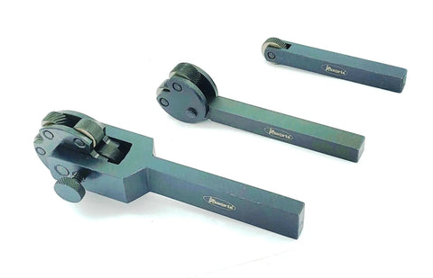 Set Of 3 Knurling Tools For Lathe And Metalworking Pro Grade Heavy Duty Precision Knurling Wheels With Straight Line Pattern