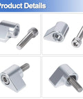 Dodge Cummins 12V 5.9L Dowel Pin Repair Kit With Retainer For 1989 1998 Diesel Engines Stops Dowel Pin Backout And Timing Cover Damage Quick Install Real Engine Protection Keeps Your Ride Running Strong, silver aluminum kit with screw