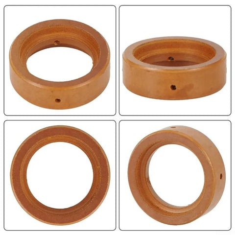 Plasma Cutter Electrode Tips Cups Consumables Kit For 95136 Plasma Cutting Machine Replacement Parts Swirl Ring Included